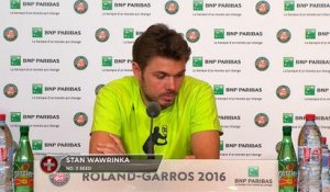 Roland-Garros - Wawrinka : "Je n'ai jamais joué Murray aussi fort"