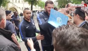Euro 2016 : une jeune fille  fond en larmes devant les Bleus à Metz