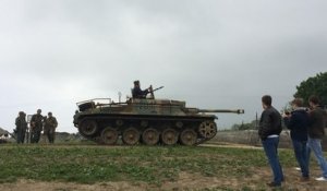 Reconstitution historique à la batterie de Crisbecq pour le D-Day 2016