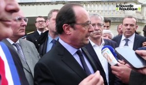 VIDEO. Romorantin : François Hollande venu rassurer et promettre