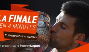 La finale Djokovic-Murray résumée en 4 minutes