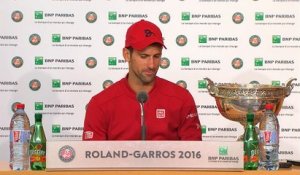 Roland-Garros - Djokovic : "Faire comme Rod Laver, c'est flatteur"