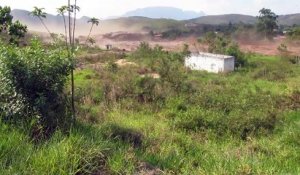 Un village emporté après la rupture d'un barrage au Brésil - Images impressionnantes