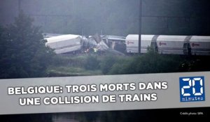 Une collision entre deux trains aurait fait au moins trois morts en Belgique