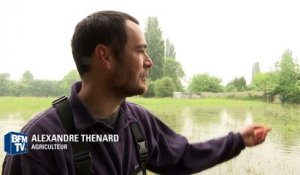 Inondations en Normandie: "Normalement ce sont des champs, là c'est une pisciculture"