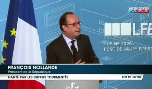 François Hollande fustige les "esprits tourmentés" des opposants à la loi Travail