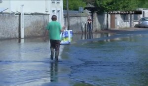 Inondations : "une marée de déchets solides" redoutée - Le 07/06/2016 à 13h20
