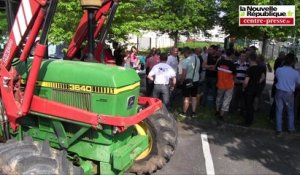 VIDEO. Poitiers. Des pommes de terre pour la DDT ( Direction départementale des territoires )