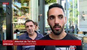 La population de Tel Aviv choquée par l'attaque