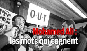 Mohamed Ali : les mots qui cognent