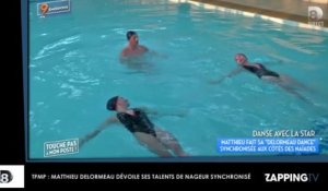 TPMP : Matthieu Delormeau dévoile ses talents de nageur synchronisé (Vidéo)