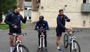 Sortie VTT à Clairefontaine pour les Bleus