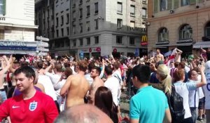 Conférence de presse après les violences des hooligans à Marseille