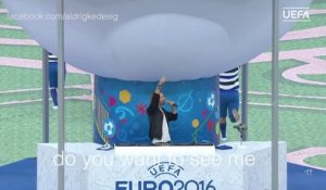 Parodie du "live" de david guetta pendant la cérémonie d'ouverture de l'euro 2016