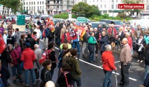 Quimper. Près de 300 manifestants contre la loi Travail
