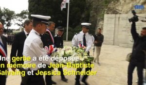 Hommage à Nice en mémoire des deux policiers morts à Magnanville
