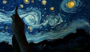 Recréer un tableau de Van Gogh à la surface de l'eau !
