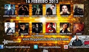 Galante, Ñengo Flow, Alexis y Fido y Mas - Mexico, DF 2013  (Reggaeton Live)