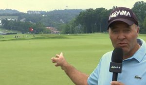 Golf - US Open - Thomas Levet explique la particularité du green du 9