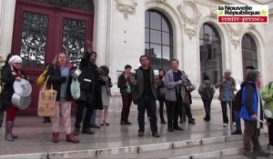 VIDEO. Poitiers. Concert de casseroles conte la loi Travail