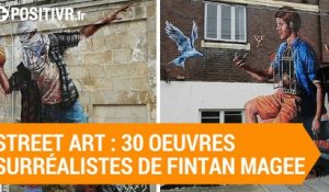 Street Art : 30 oeuvres surréalistes de Fintan Magee
