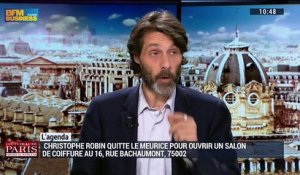 L'Agenda: Christophe Robin quitte Le Meurice pour ouvrir un salon de coiffure dans le 2ème arrondissement - 19/06
