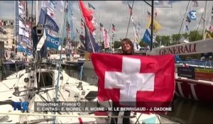 Une opposition France-Suisse sur la Solitaire du Figaro