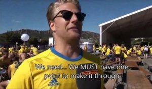 Ce supporter Suédois craque après une nouvelle défaite dans l'euro 2016