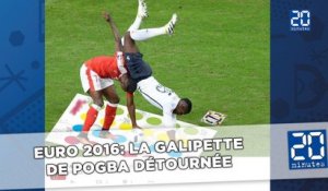 Euro 2016: La galipette de Pogba détournée sur Twitter