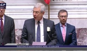 Hommage de l'Assemblée nationale à la députée britannique Jo Cox