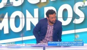 Touche pas à mon poste : Le portable de Mathieu Delormeau dans le pantalon de Cyril Hanouna