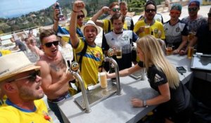 Euro 2016 : au cœur de Camp Sweden, le QG de luxe des supporteurs suédois