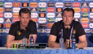 Groupe E - Vertonghen : ''J'espère le dernier match de Zlatan''