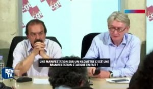 Manifestation : Jean-Claude Mailly fait de l’humour