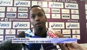 Championnats de France d'athlétisme : le 110m haies pour Bascou