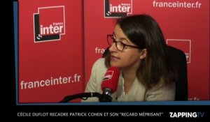 Cécile Duflot recadre Patrick Cohen et son "regard méprisant" ! (VIDEO)