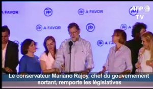 Elections en Espagne: Rajoy réclame "le droit de gouverner"