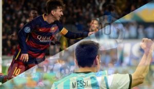 Barça vs Argentine - Lionel Messi en chiffres