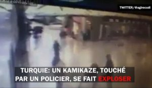 Turquie: un kamikaze, touché par un policier, se fait exploser