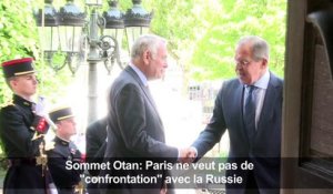 Sommet Otan: Paris ne veut pas de "confrontation" avec la Russie