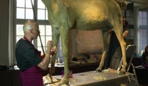 Vizir, le dernier cheval de Napoléon, en cours de restauration