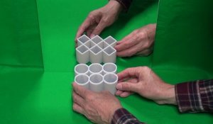 Des illusions d'optique avec des cylidnres