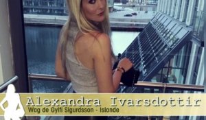 Euro 2016 – France – Islande : Alexandra Ivarsdottir, la Wag sexy de Gylfi Sigurdsson (Vidéo)