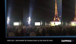 Euro 2016 : Impressionnant mouvement de panique dans la fan zone de Paris (Vidéo)