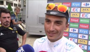 Cyclisme - Tour de France : Alaphilippe «Un grand plaisir de porter le maillot blanc»