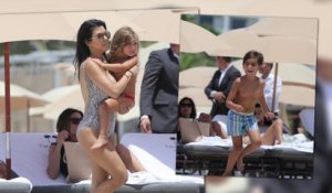Kourtney Kardashian est sexy à Miami Beach