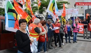 Lorient. 400 manifestants s'opposent à la loi Travail