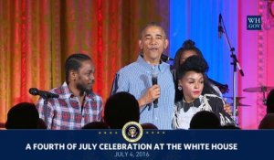 Obama embarasse sa fille en lui chantant "happy birthday" à la Maison Blanche