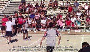 Quarts de finale M1 et M2, France Doubles, Béziers 2016