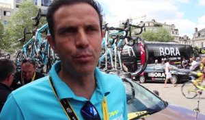 Tour de France 2016 - Stéphane Goubert le directeur sportif d'AG2R sur l'étape à Le Lioran